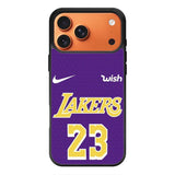 Lakers 23 iPhone 17 Pro Case QC0035