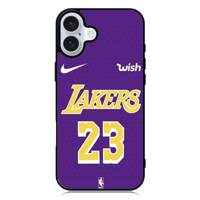 Lakers 23 iPhone 16 Case QC0035