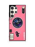 Camera Pink Samsung Galaxy S25 Ultra 5G Case QC5967