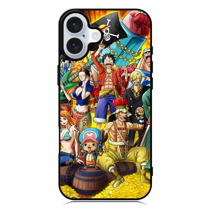 One Piece All Team iPhone 16 Plus Case QC5822