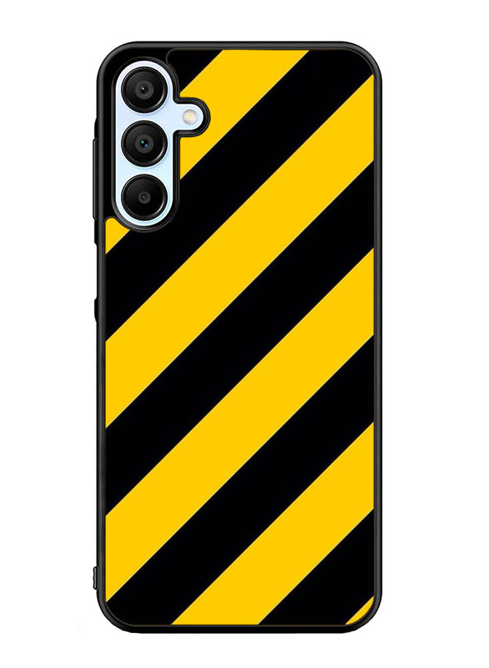 Black Yellow Samsung Galaxy A15 5G Case OV5974