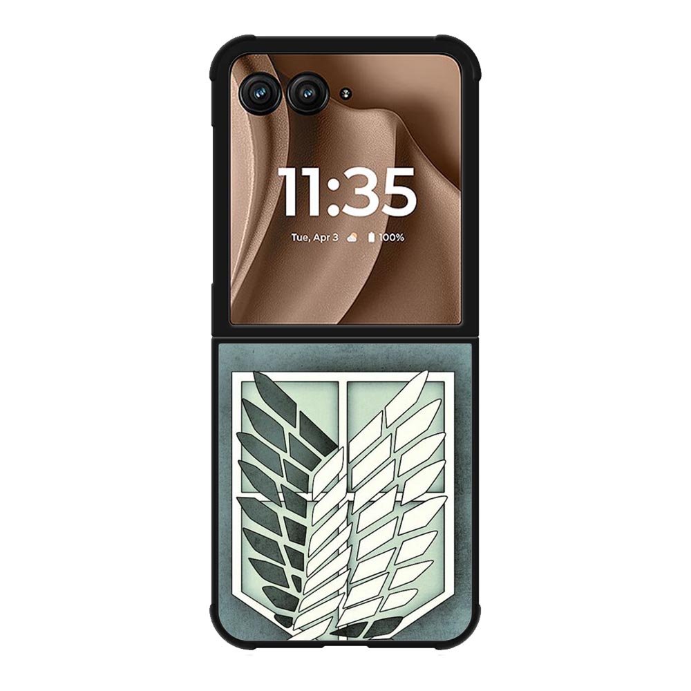 attack on titan Logo Motorola Moto RAZR Plus 2025 Case OV3930