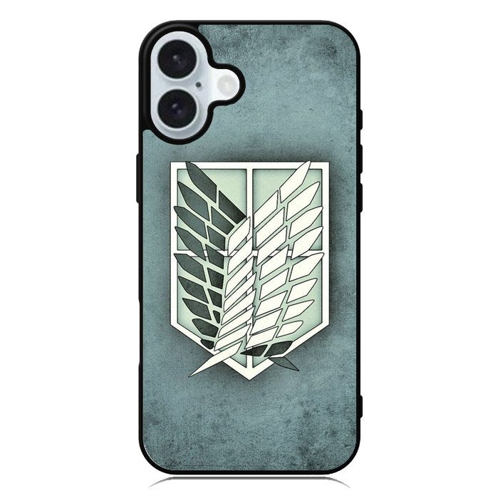 attack on titan Logo iPhone 16 Case QC3930