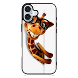 Funny Giraffe iPhone 16 Plus Case QC4900
