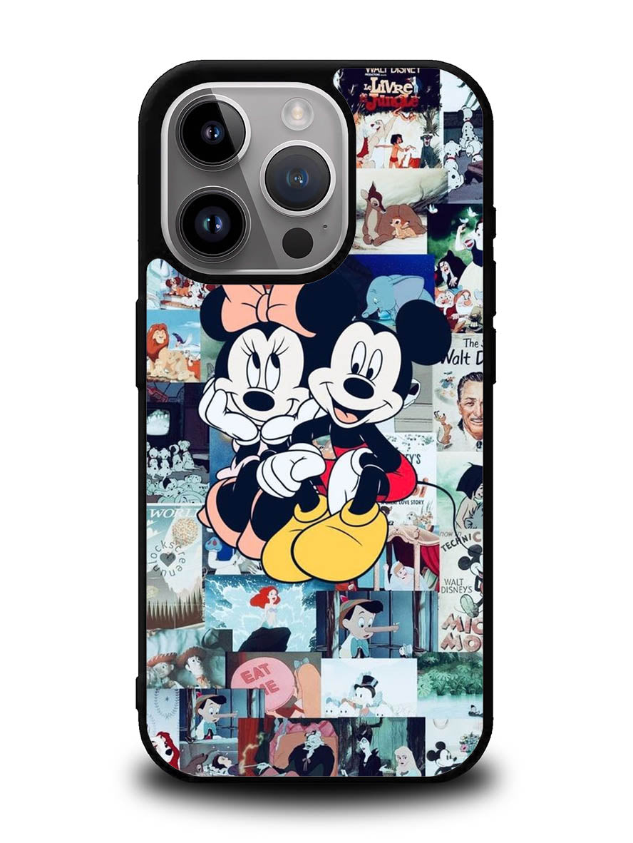 Mickey Minnie iPhone 14 Pro Case QC5845