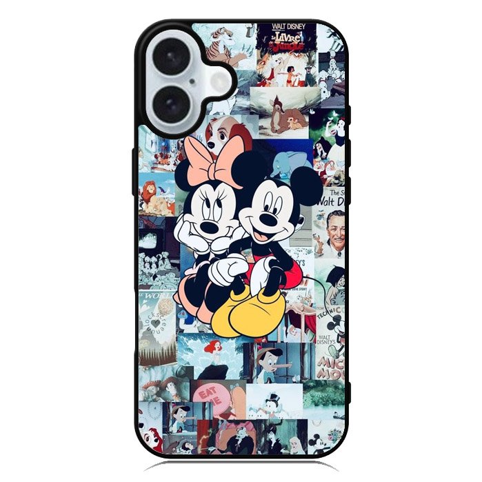 Mickey Minnie iPhone 16 Plus Case QC5845