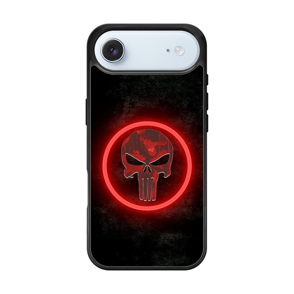 Punisher Red iPhone Air Case QC5798