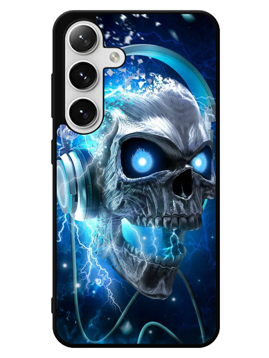 Skull Blue Samsung Galaxy S24 5G Case