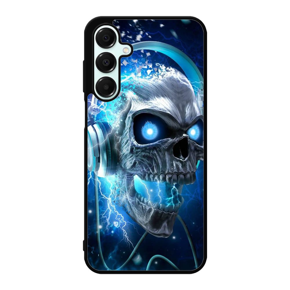 Skull Blue Samsung Galaxy A16 Case OV8060