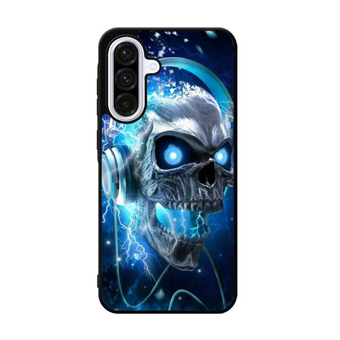 Skull Blue Samsung Galaxy A36 Case OV8060