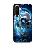 Skull Blue Samsung Galaxy A36 Case OV3912