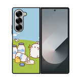 Molang Coon Milk Samsung Galaxy Z Fold 7 5G Case OV5836