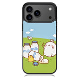 Molang Coon Milk iPhone 17 Pro Case OV5836
