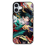 My hero academia F iPhone 16 Plus Case QC3207
