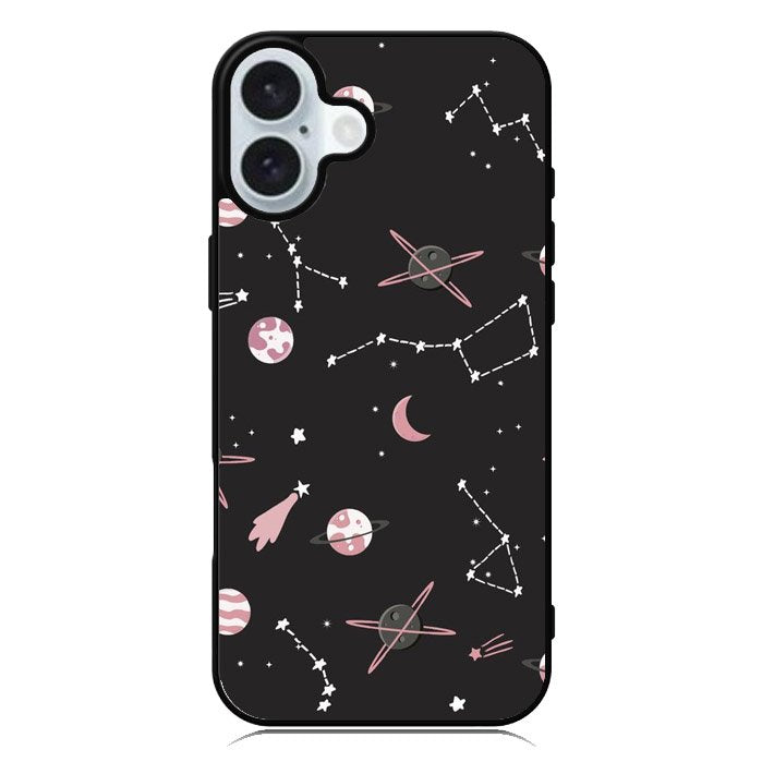 Pattren Planet F iPhone 16 Plus Case QC2926