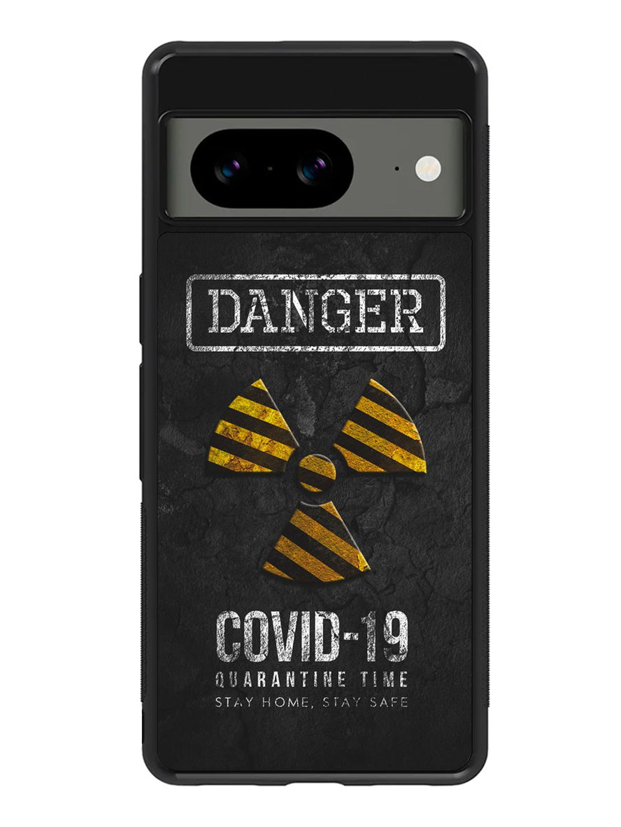 Danger Covid 19 Google Pixel 8A Case QC6132