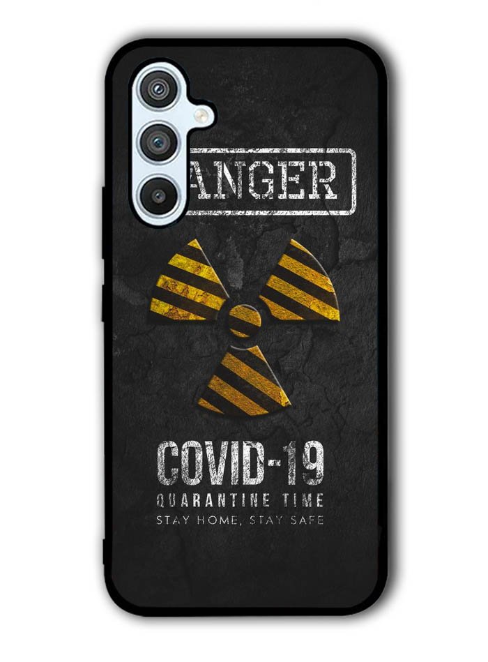 Danger Covid 19 Samsung Galaxy A54 5G Case OV6132