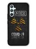 Danger Covid 19 Samsung Galaxy A54 5G Case OV6132