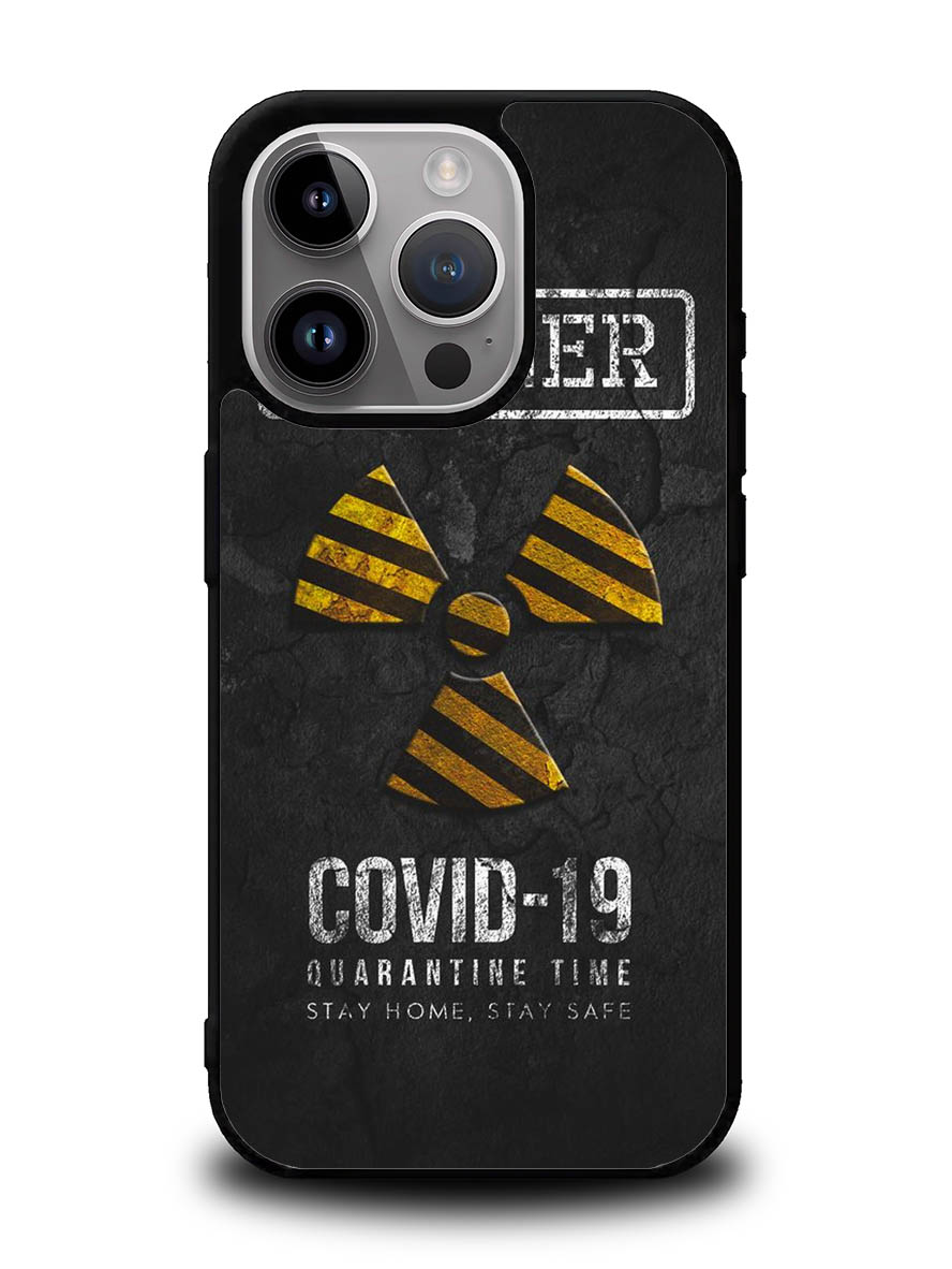 Danger Covid 19 iPhone 16 Pro Case OV6132