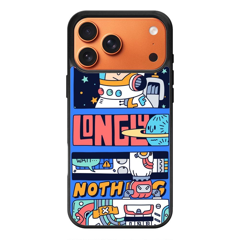 Astronaut Lonely iPhone 17 Pro Case QC3887