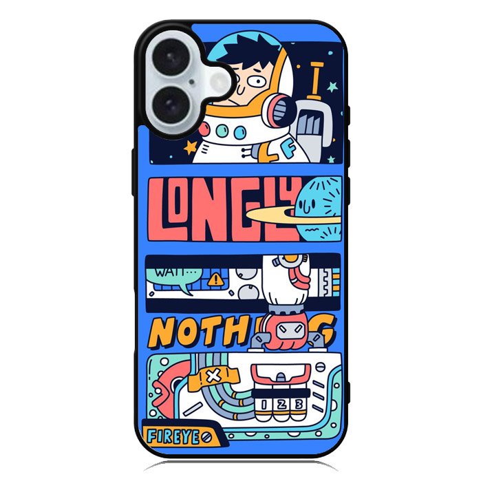Astronaut Lonely iPhone 16 Plus Case QC3887