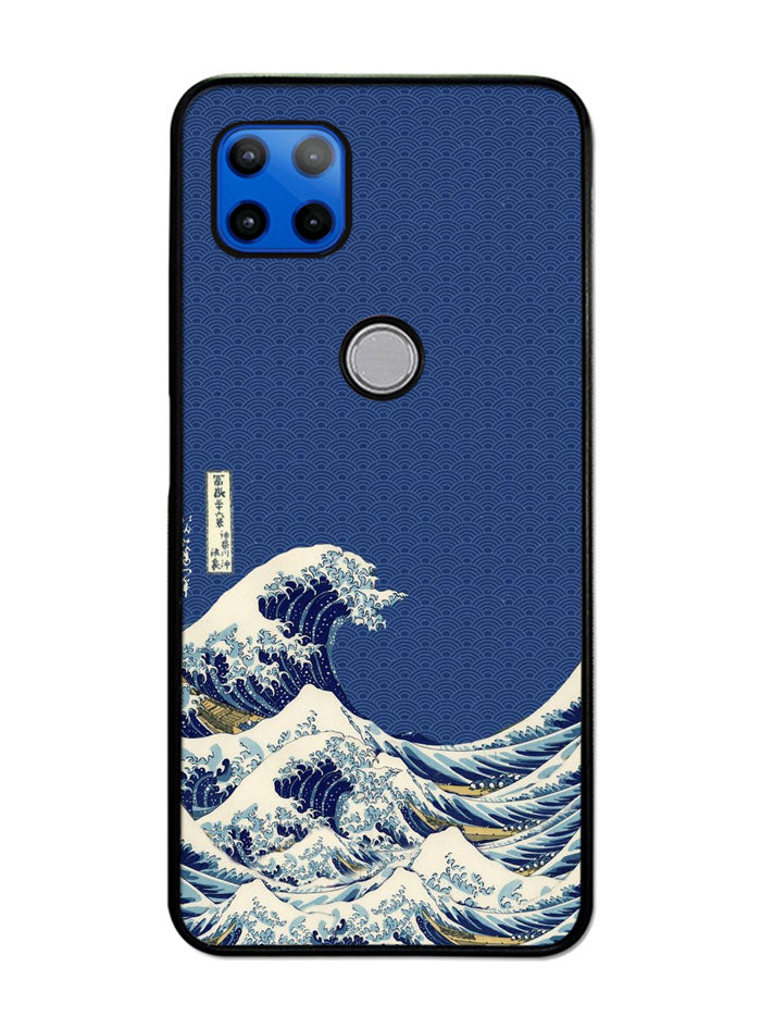 Blue Waves Motorola Moto G 5G Case , Moto One 5G Ace Case