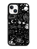 Black Galaxy iPhone 14 Case QC4162