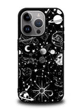 Black Galaxy iPhone 16 Pro Case OV4162