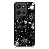 Black Galaxy Motorola Moto G 5G 2025 Case OV4162