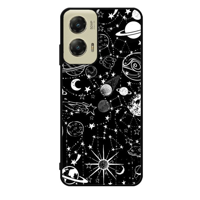 Black Galaxy Motorola Moto G Stylus 5G 2024 Case OV4162