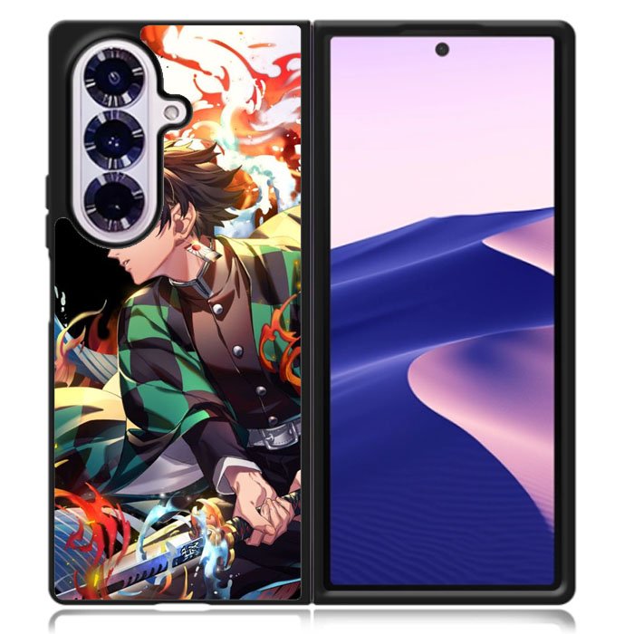 Tanjirou Kamado Samsung Galaxy Z Fold 7 Case OV2280