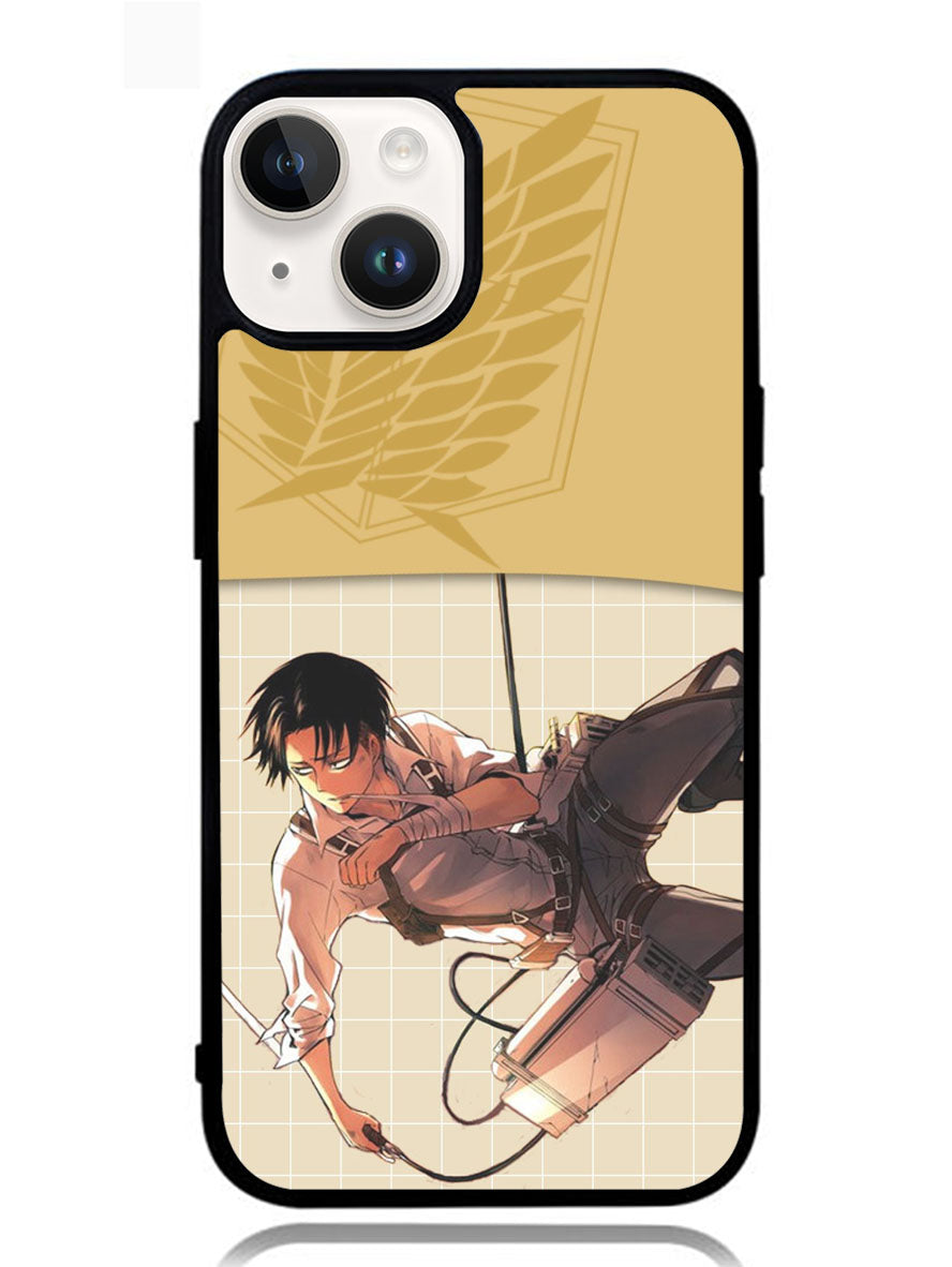 AOT Levi Ackerman iPhone 14 Case OV2061