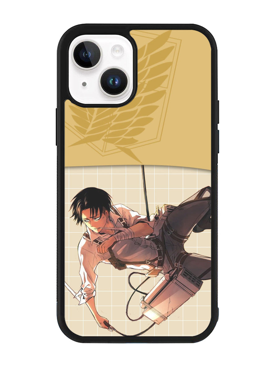 AOT Levi Ackerman iPhone 15 Case OV3845
