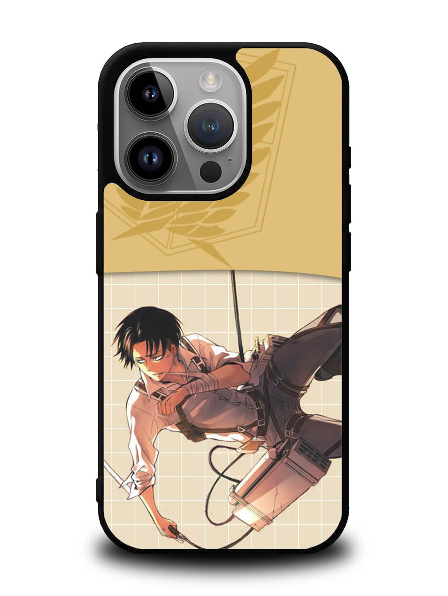 AOT Levi Ackerman iPhone 14 Pro Max Case QC3845
