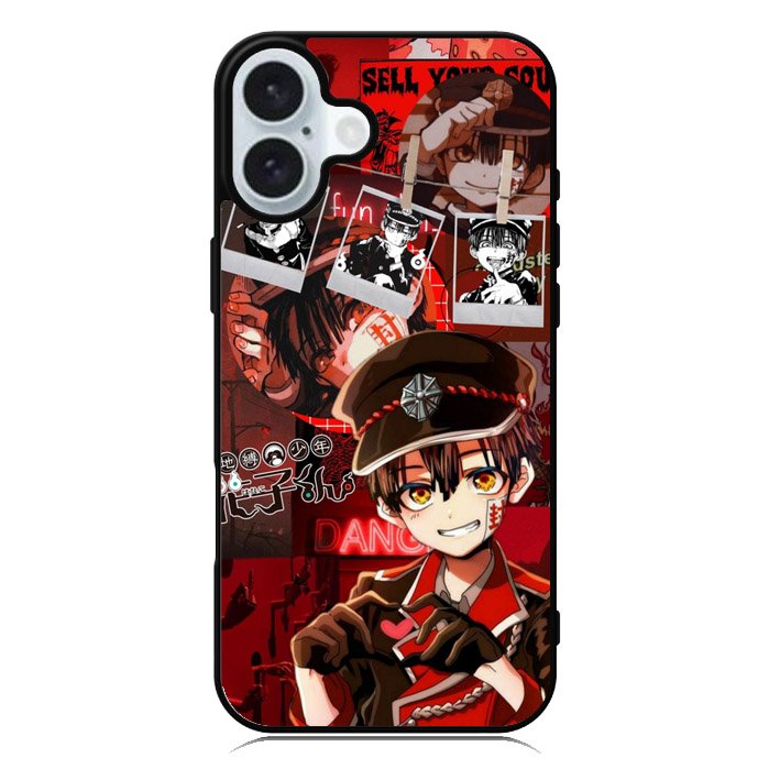 Anime wallpaper of hanako Kun iPhone 16 Plus Case QC3849