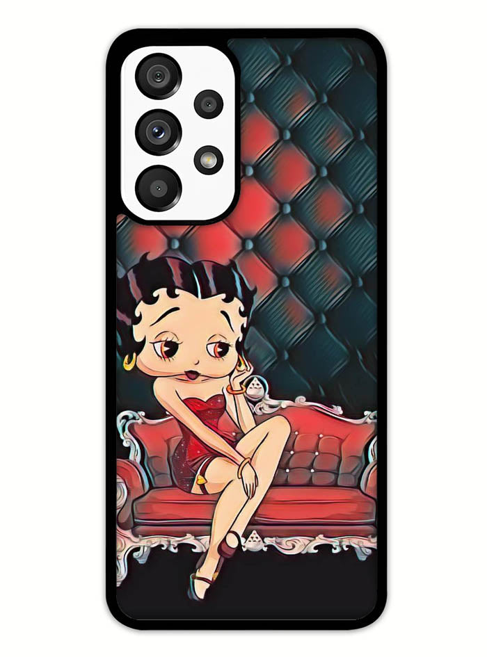 Betty Boop Wallpaper Samsung Galaxy A53 5G Case