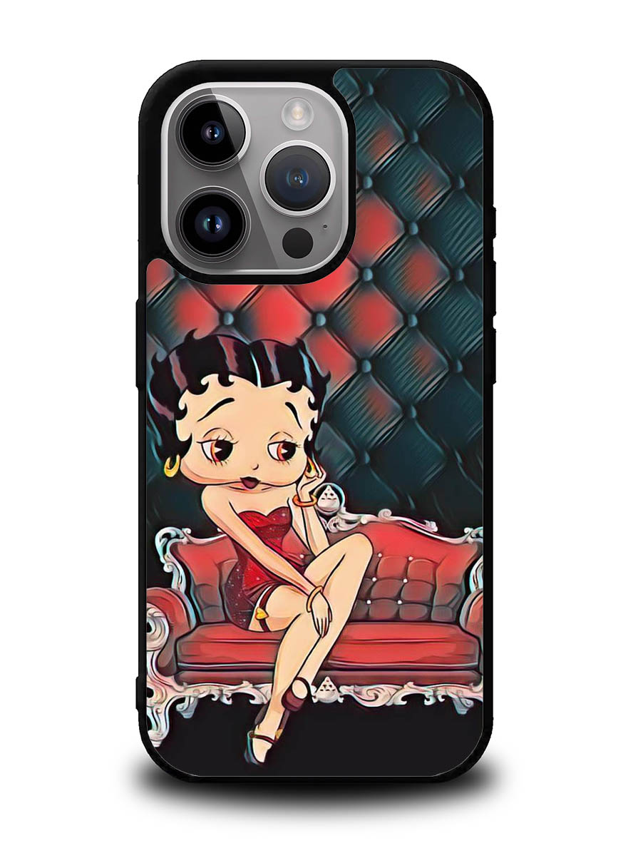 Betty Boop Wallpaper iPhone 16 Pro Max Case