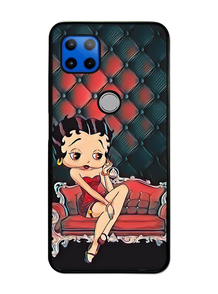 Betty Boop Wallpaper Motorola Moto G 5G Case , Moto One 5G Ace Case