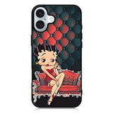Betty Boop Wallpaper iPhone 16 Case