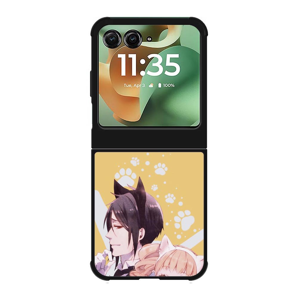 Black Butler Motorola Moto RAZR 2025 Case OV4168