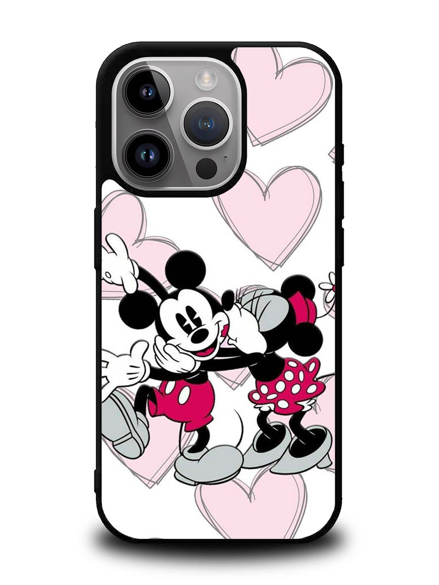 Minnie Kiss Mickey iPhone 14 Pro Case QC8073