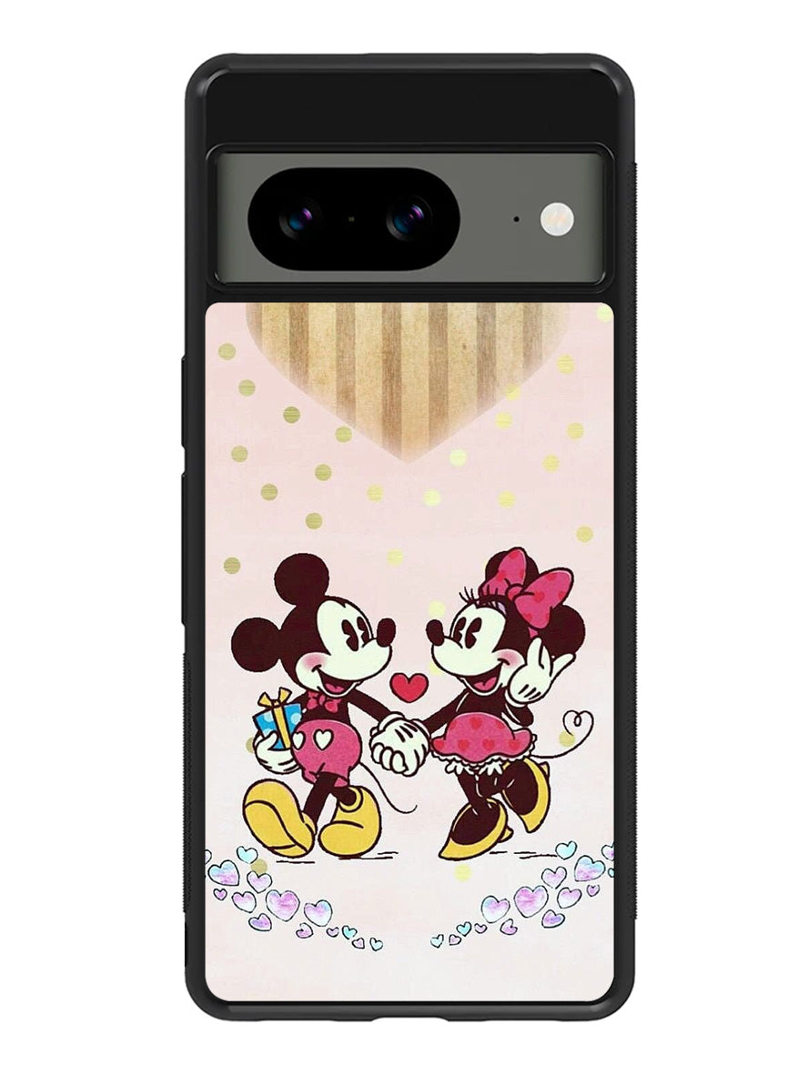 Mickey Mouse Love Google Pixel 8A Case QC8086