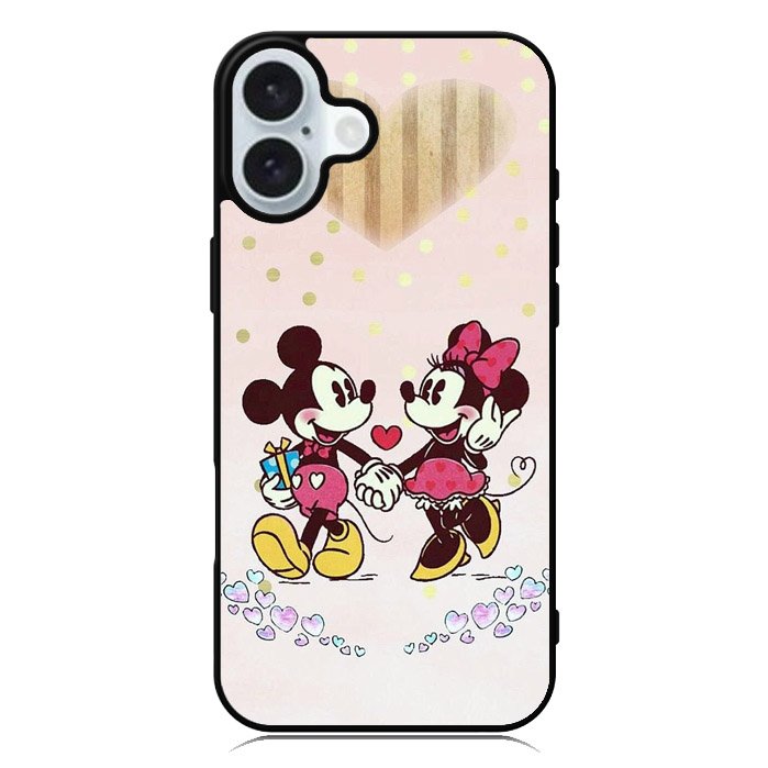 Mickey Mouse Love iPhone 16 Case QC8086