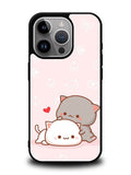 Chibi Cat iPhone 15 Pro Case OV8494
