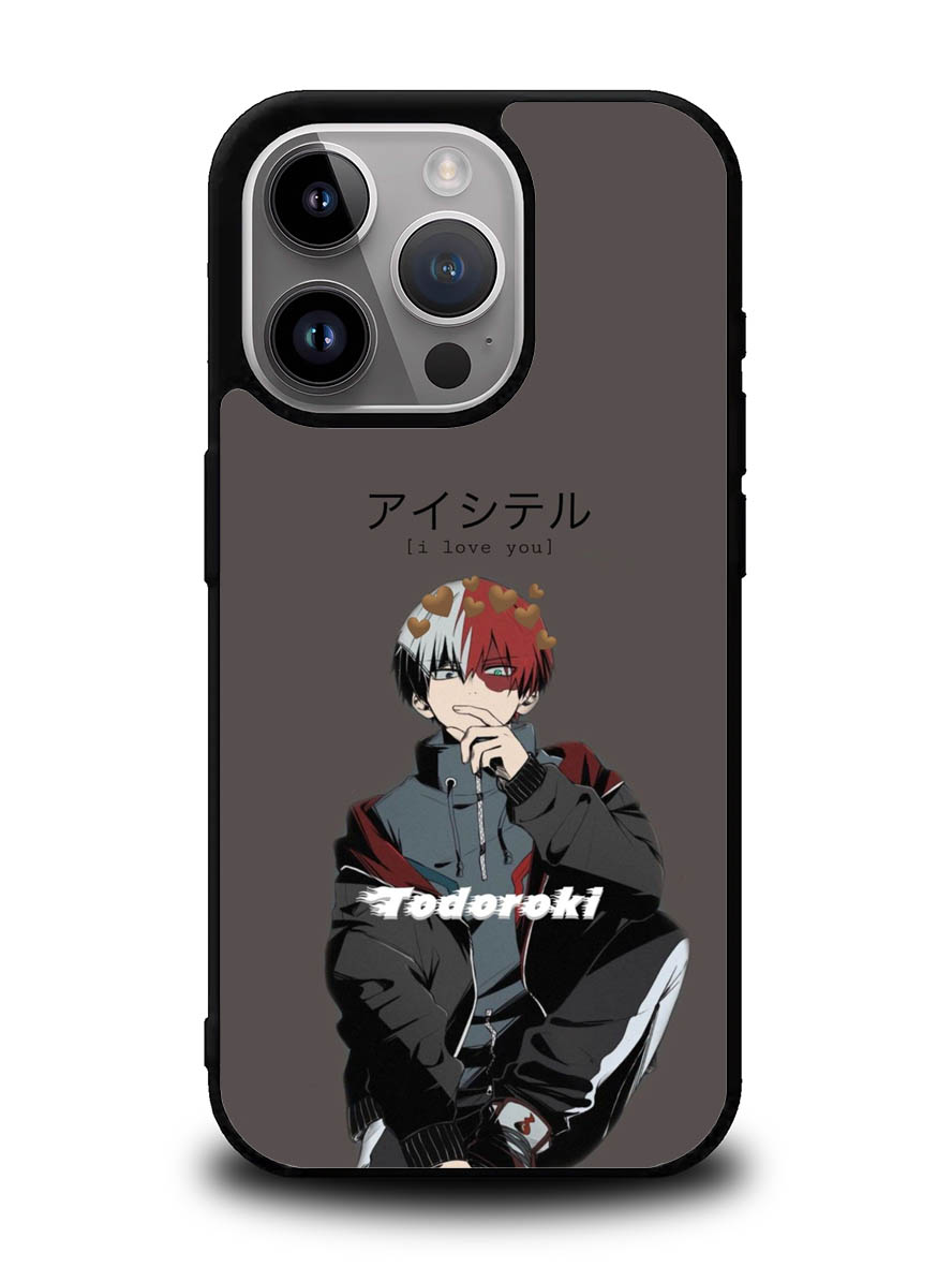 Todoroki Anime iPhone 15 Pro Case OV7781