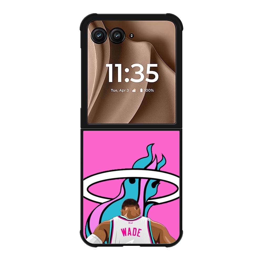 D Wade Miami Heat Motorola Moto RAZR Plus 2025 Case OV9332