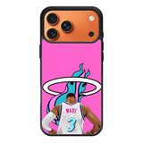 D Wade Miami Heat iPhone 17 Pro Case QC9332