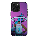 D Wade Miami Heat iPhone 16 Pro Max Case OV9333