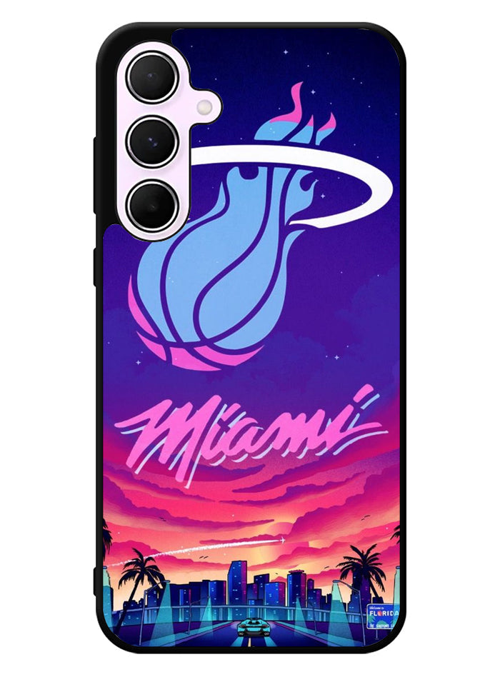 Miami Heat Vice Samsung Galaxy A55 5G Case