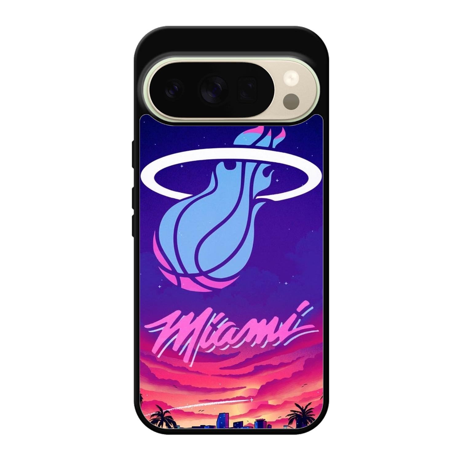 Miami Heat Vice Google Pixel 10 Pro Case